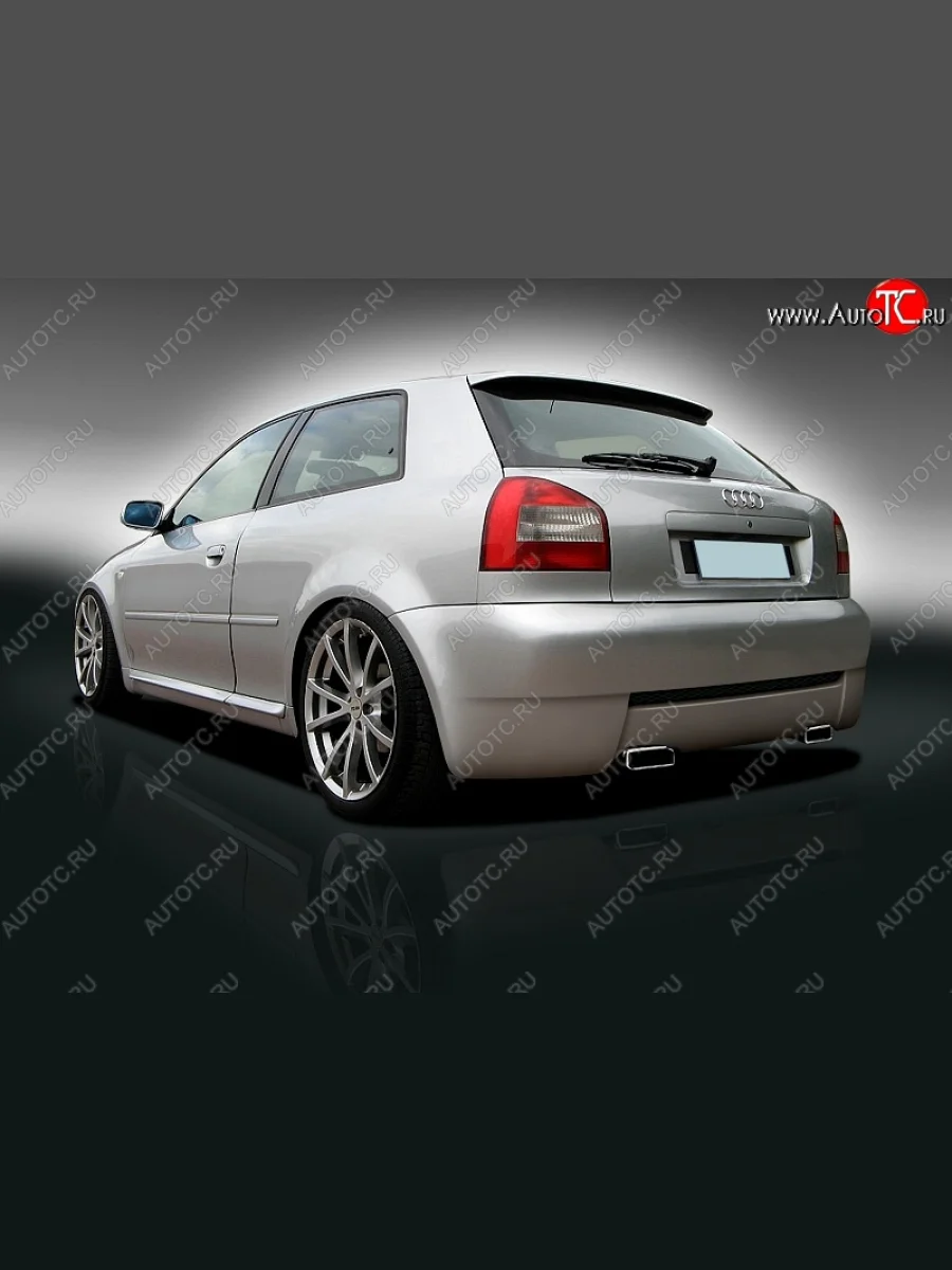 Задний бампер Rieger Audi A3 8LA хэтчбэк 5 дв. дорестайлинг (1996-2000)  с доставкой в г. Керчь