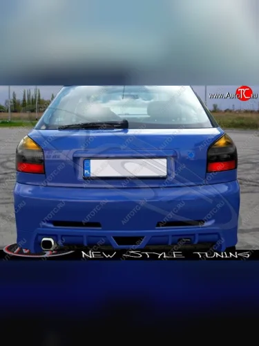 Задний бампер NST Audi A3 8L1 хэтчбэк 3 дв. рестайлинг (2000-2003)