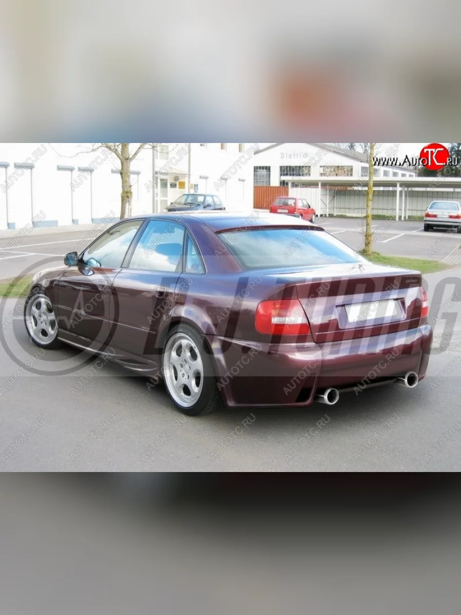 Задний бампер D.J. Audi A4 B5 8D2 седан 1-ый рестайлинг (1996-1998)  в Керчи Республика Крым