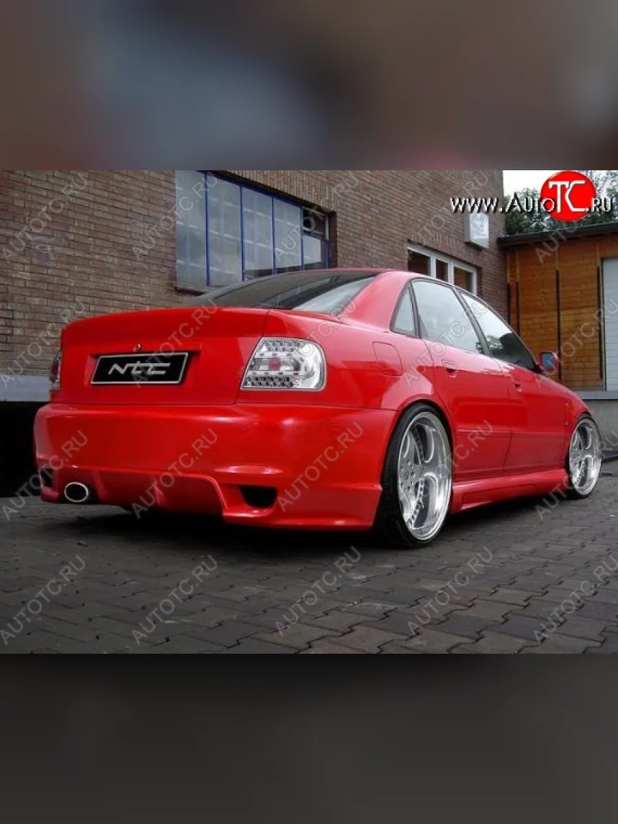 Задний бампер NTC1 Audi A4 B5 8D2 седан 1-ый рестайлинг (1996-1998)  в Керчи Республика Крым
