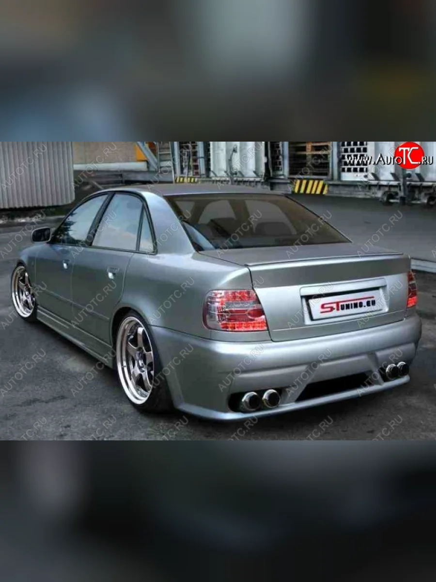 Задний бампер ST Audi A4 B5 8D2 седан 1-ый рестайлинг (1996-1998)  в Керчи Республика Крым