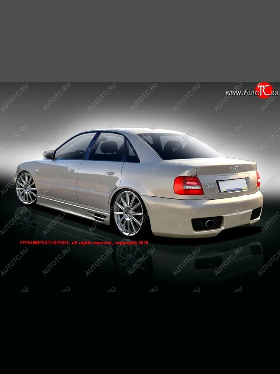 Задний бампер К1 Audi A4 B5 8D2 седан 1-ый рестайлинг (1996-1998)  в Керчи Республика Крым