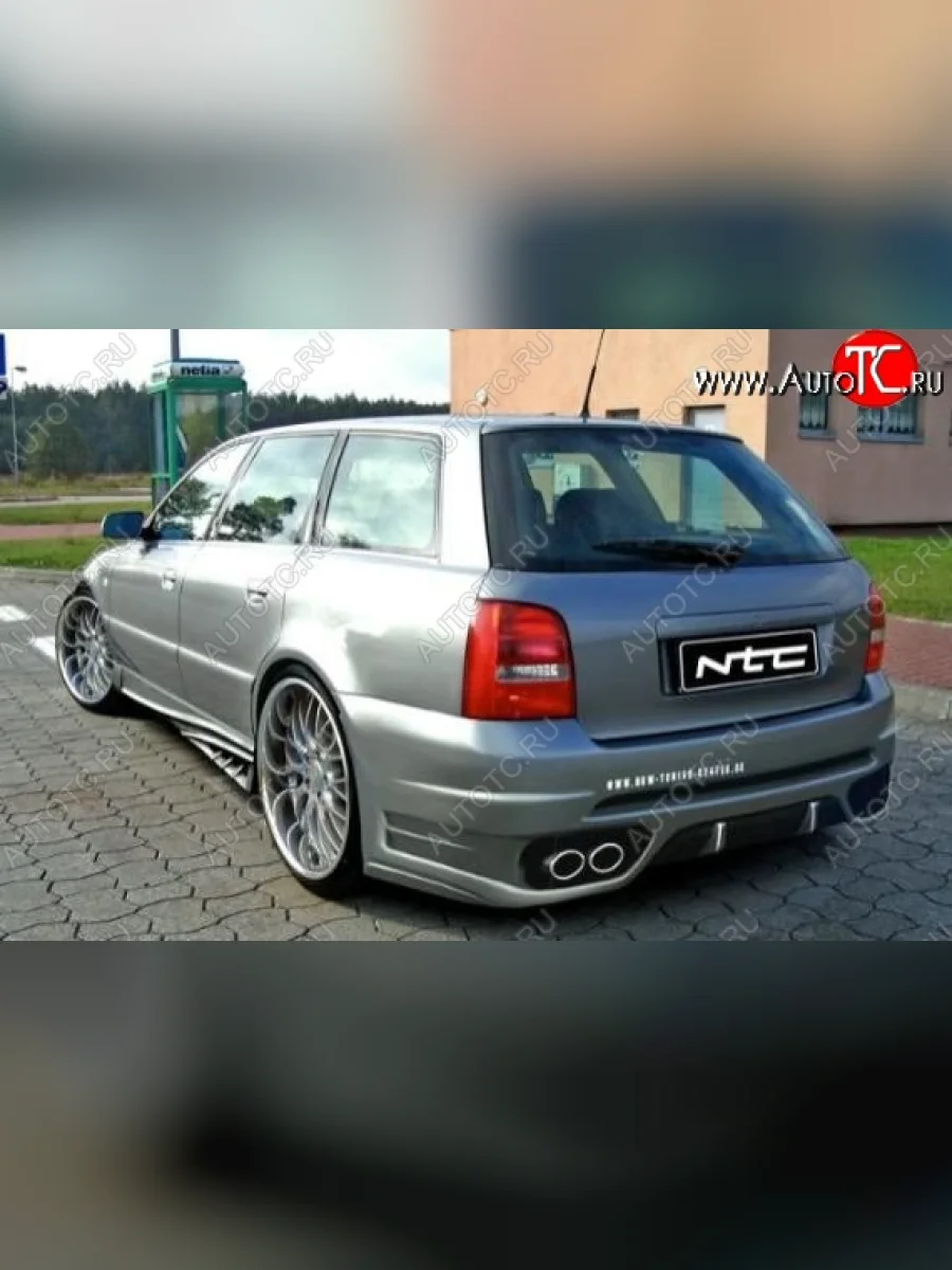 Задний бампер NTC Audi A4 B5 8D5 универсал 1-ый рестайлинг (1996-1998)  с доставкой в г. Керчь