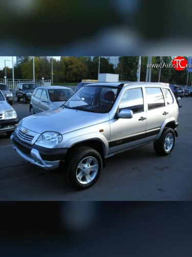 Накладки на зеркала Трофи после 2005 г.в Chevrolet Niva  2123 (2002-2008), Лада ВАЗ 2123 (Нива Шевроле) (2002-2008)