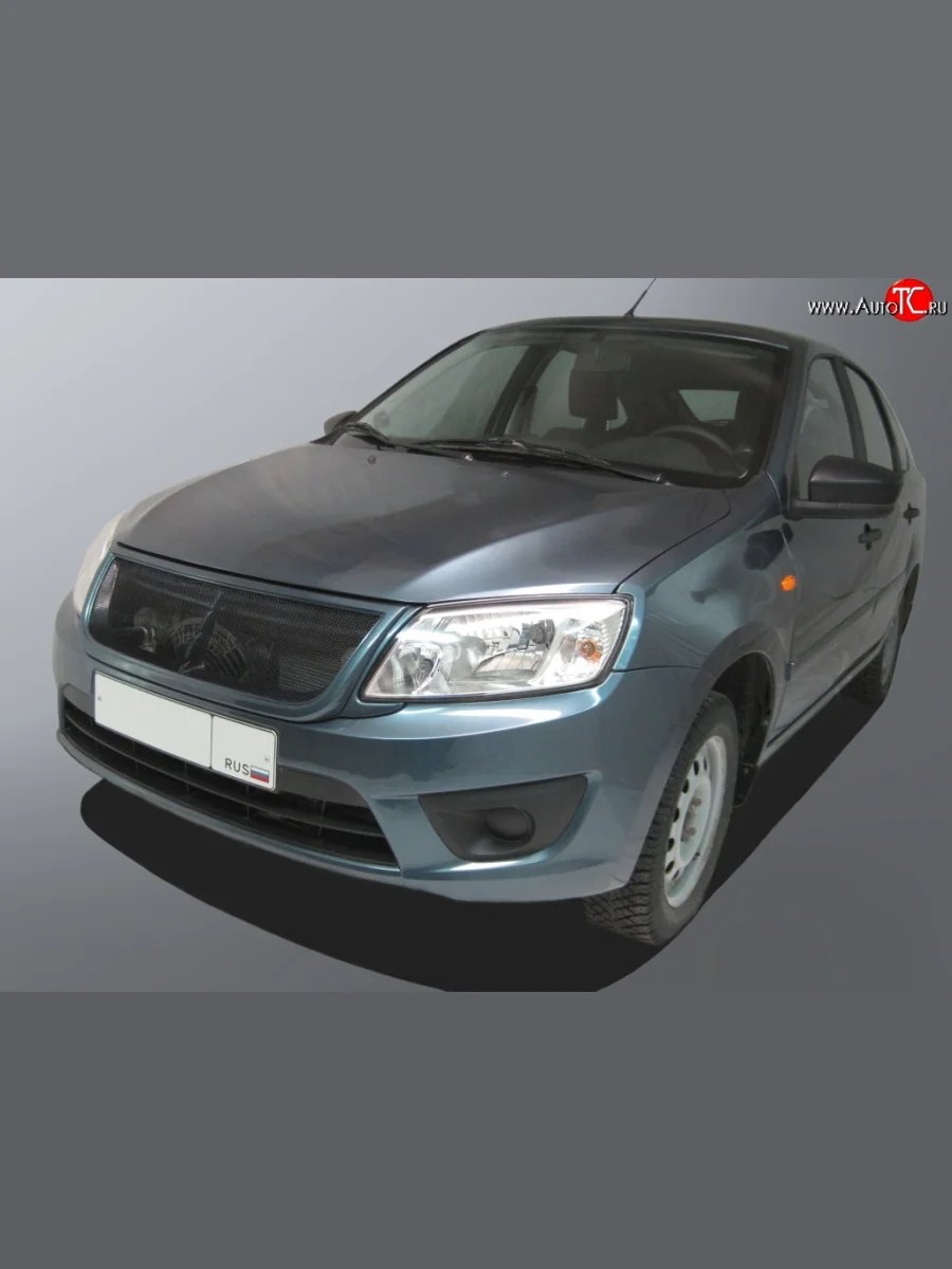 Решётка радиатора Кураж-Мастер Лада ВАЗ Гранта 2190 седан  дорестайлинг (2011-2017) (Неокрашенная)  в Самаре Самарской области