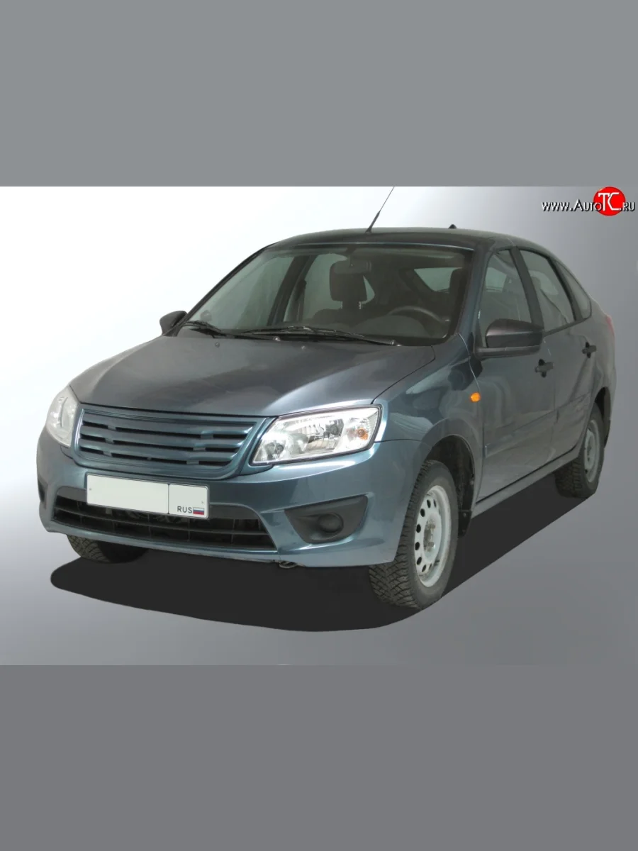 Решётка радиатора Регата Лада ВАЗ Гранта 2190 седан  дорестайлинг (2011-2017) (Неокрашенная)  в Самаре Самарской области