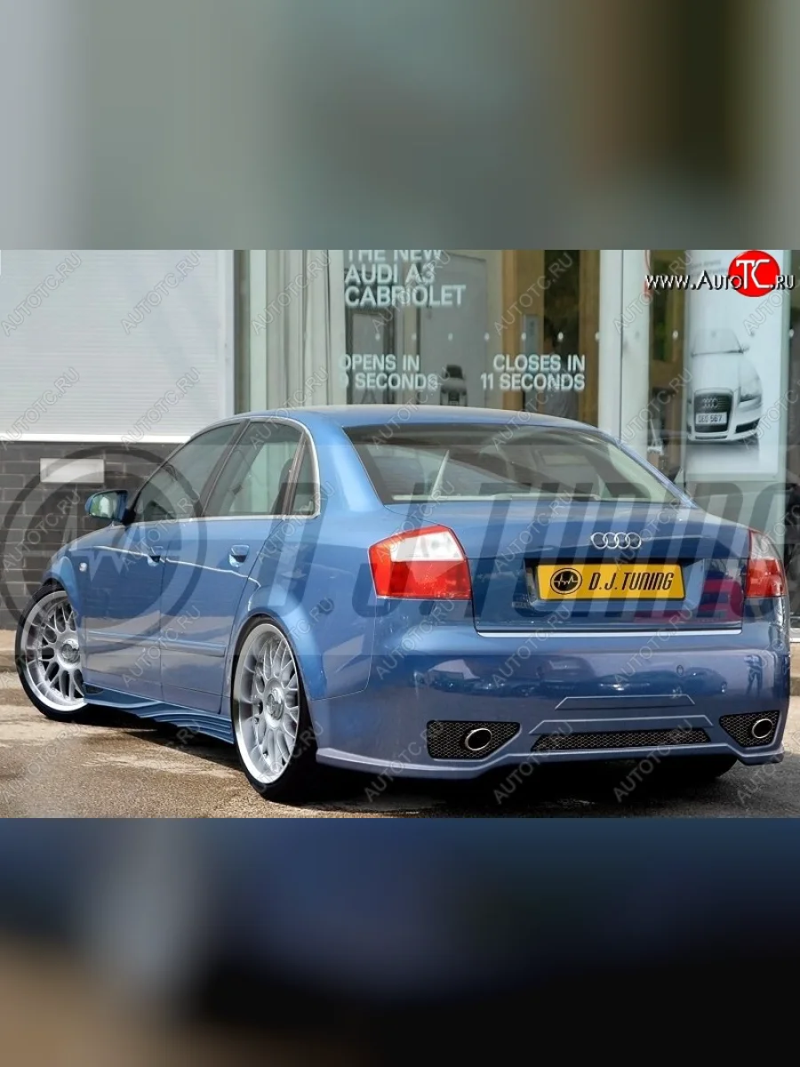 Задний бампер D.J. Audi A4 B6 седан (2000-2006)  с доставкой в г. Пермь