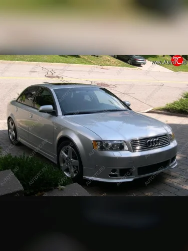 Накладка на передний бампер ABT Audi A4 B6 седан (2000-2006)