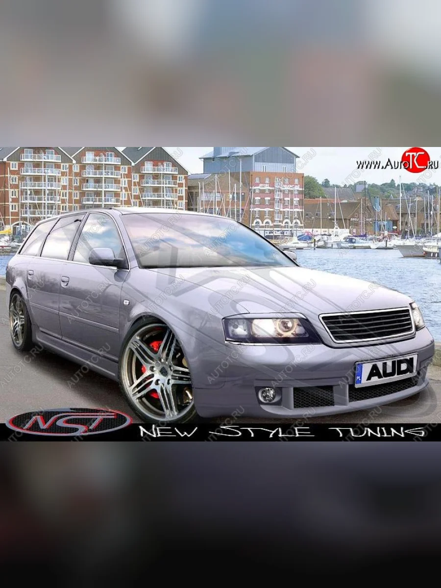 Передний бампер NST Audi A6 C5 дорестайлинг, седан (1997-2001)  в Перми Пермском крае
