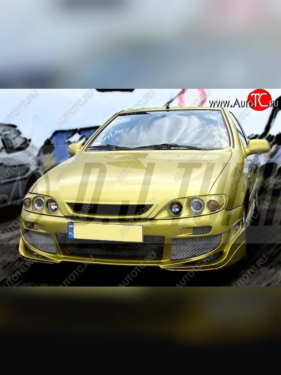 Передний бампер D.J. CITROEN Xsara N1 хэтчбэк 5 дв. 1-ый рестайлинг (2000-2003)  с доставкой в г. Керчь