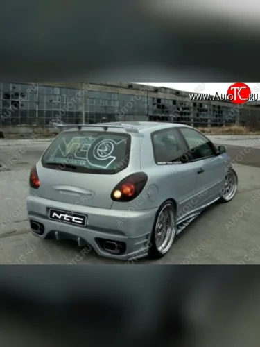 Задний бампер NTC Fiat Bravo 182 хэтбэк 3 дв. (1995-2001)