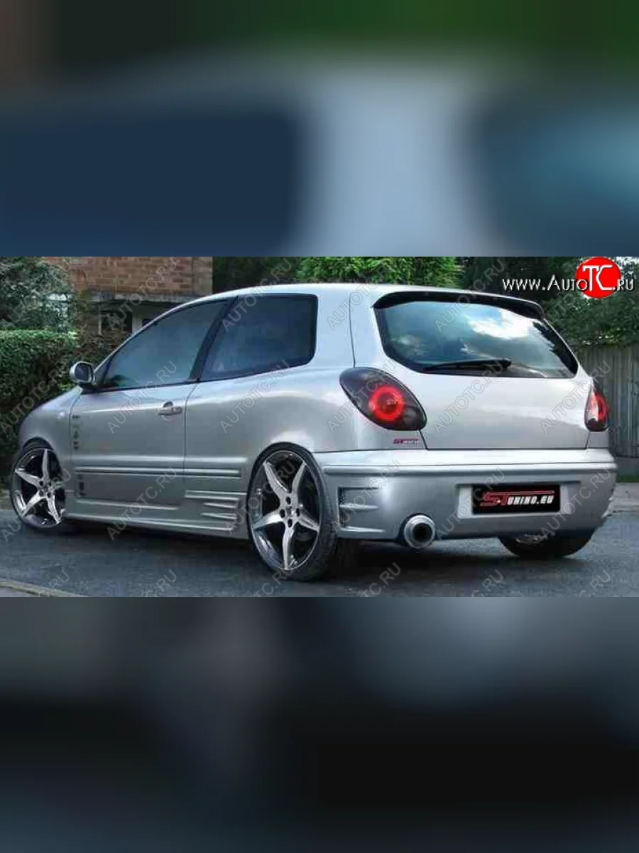 Задний бампер (хетчбек) ST Fiat Bravo 182 хэтбэк 3 дв. (1995-2001)  в Самаре Самарской области