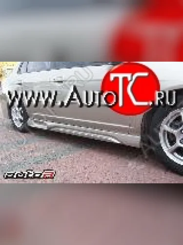 Пороги накладки R1 Honda Civic ES седан дорестайлинг (2000-2003)