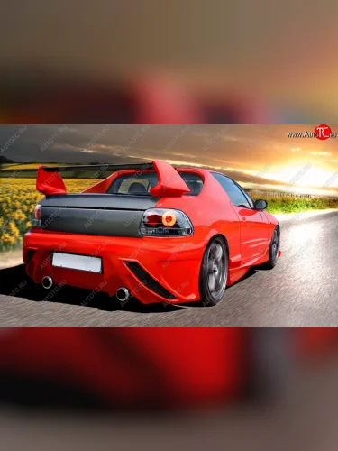 Задний бампер R-Line Honda CR-X купе (1992-1997)