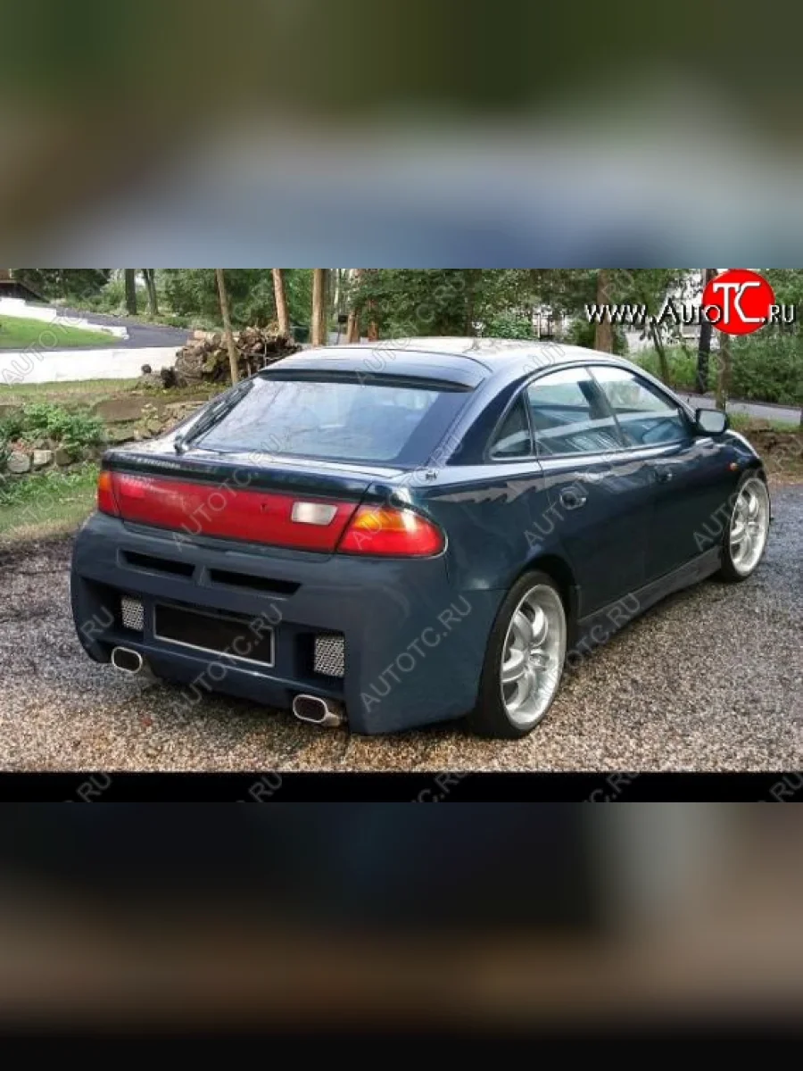 Задний бампер МК1 Mazda 323 BA дорестайлинг седан (1994-1996)  в Перми Пермском крае