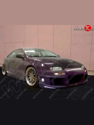Передний бампер WK2 Mazda 323 BA дорестайлинг седан (1994-1996)