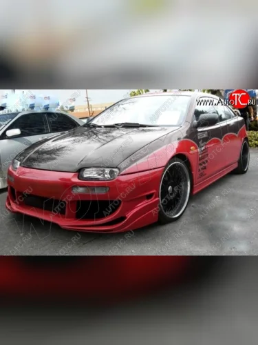 Передний бампер Rieger Mazda 323 BA дорестайлинг седан (1994-1996)