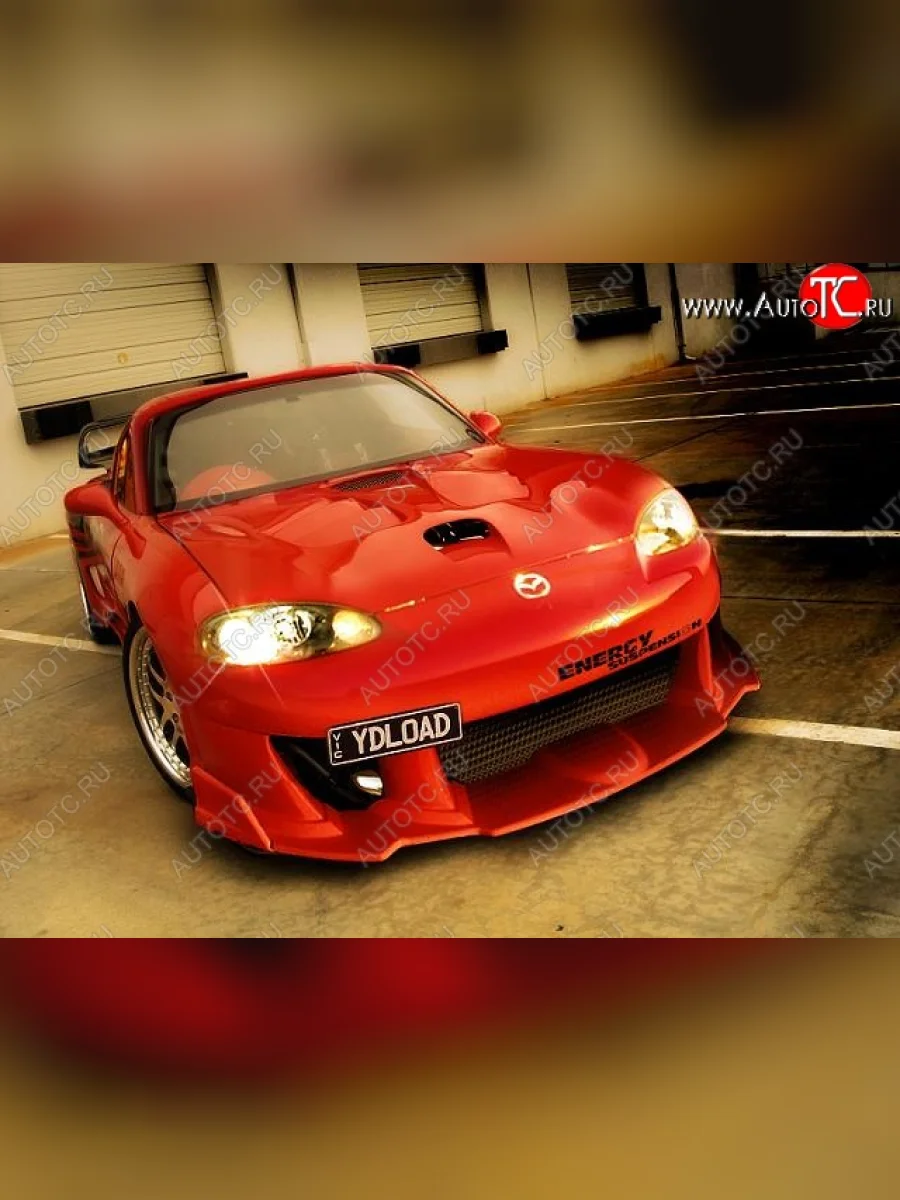 Передний бампер EVO Mazda MX-5 (1998-2005)  в Перми Пермском крае