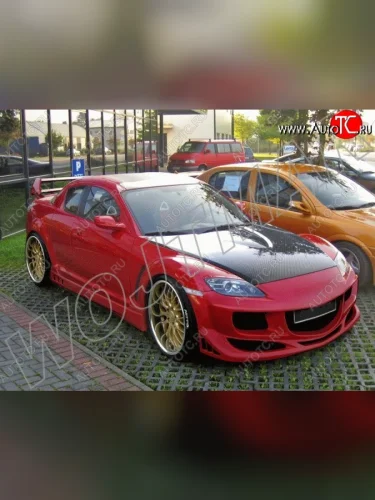 Передний бампер CSR Mazda RX8 (2003-2012)