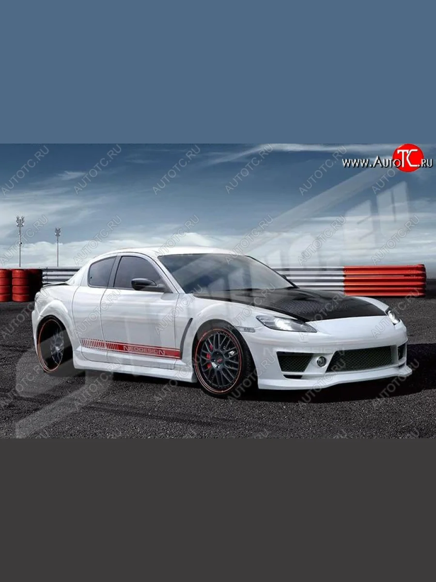Передний бампер Neodesign Mazda RX8 (2003-2012)  с доставкой в г. Керчь