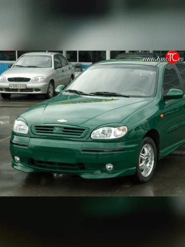 Реснички на фары M-VRS Daewoo Lanos T150 рестайлинг, седан (2000-2009)