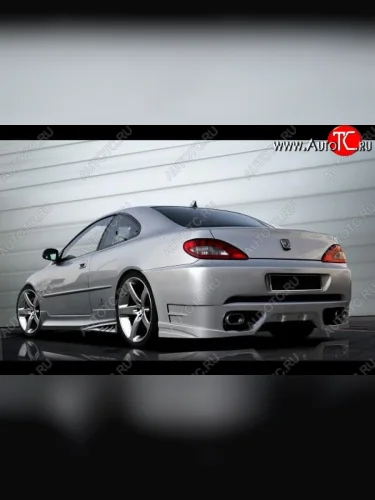 Задний бампер COUPE R1 Peugeot 406 8B седан дорестайлинг (1995-1999)