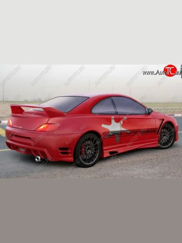 Задний бампер COUPE Rieger Peugeot 406 8B седан дорестайлинг (1995-1999)