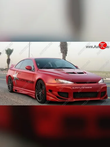 Передний бампер COUPE Rieger Peugeot 406 8E,F универсал дорестайлинг (1995-1999)