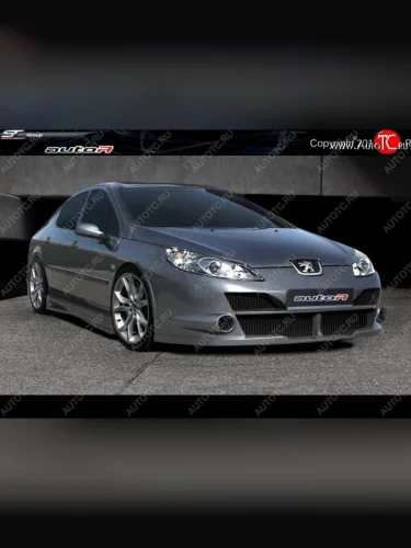 Передний бампер Auto-R Peugeot 407 универсал (2004-2011)