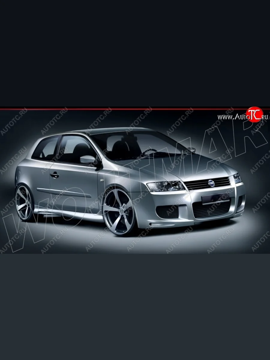 Передний бампер F7 Fiat Stilo (2001-2007)  с доставкой в г. Керчь