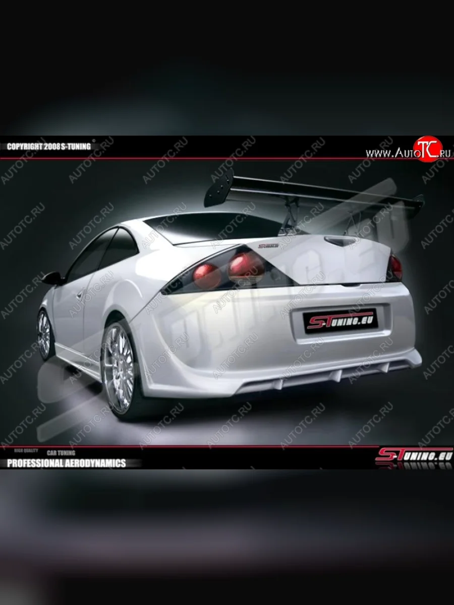 Задний бампер ST Ford Cougar EC, MC хэтчбэк 3 дв. (1998-2002)  в Воронеже Воронежской области