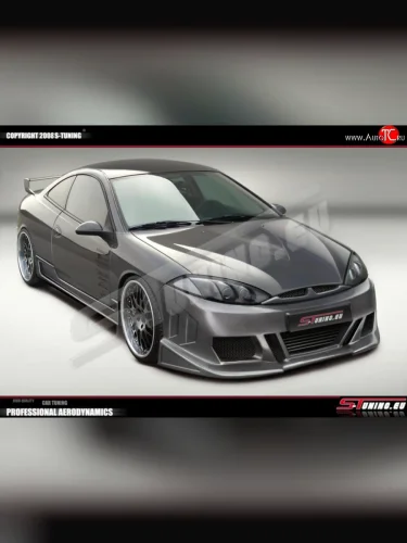 Пороги накладки Sport Ford Cougar EC, MC хэтчбэк 3 дв. (1998-2002)