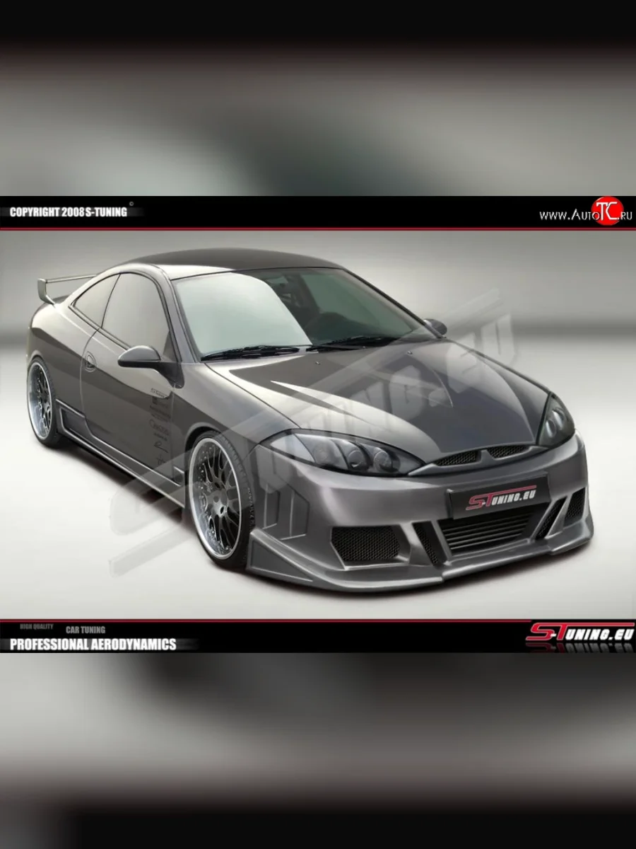 Пороги накладки Sport Ford Cougar EC, MC хэтчбэк 3 дв. (1998-2002)  в Воронеже Воронежской области