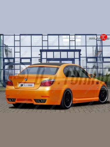 Задний бампер D.J. BMW 5 серия E60 седан дорестайлинг (2003-2007)