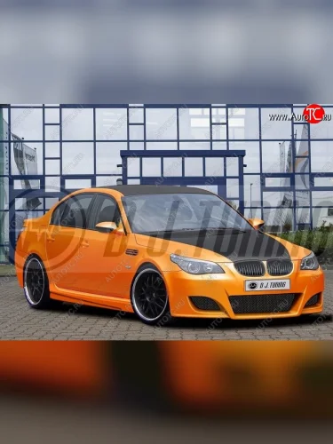 Передний бампер D.J. BMW 5 серия E60 седан дорестайлинг (2003-2007)