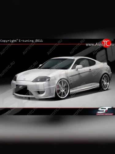 Передний бампер ST2 Hyundai Coupe (2002-2008)