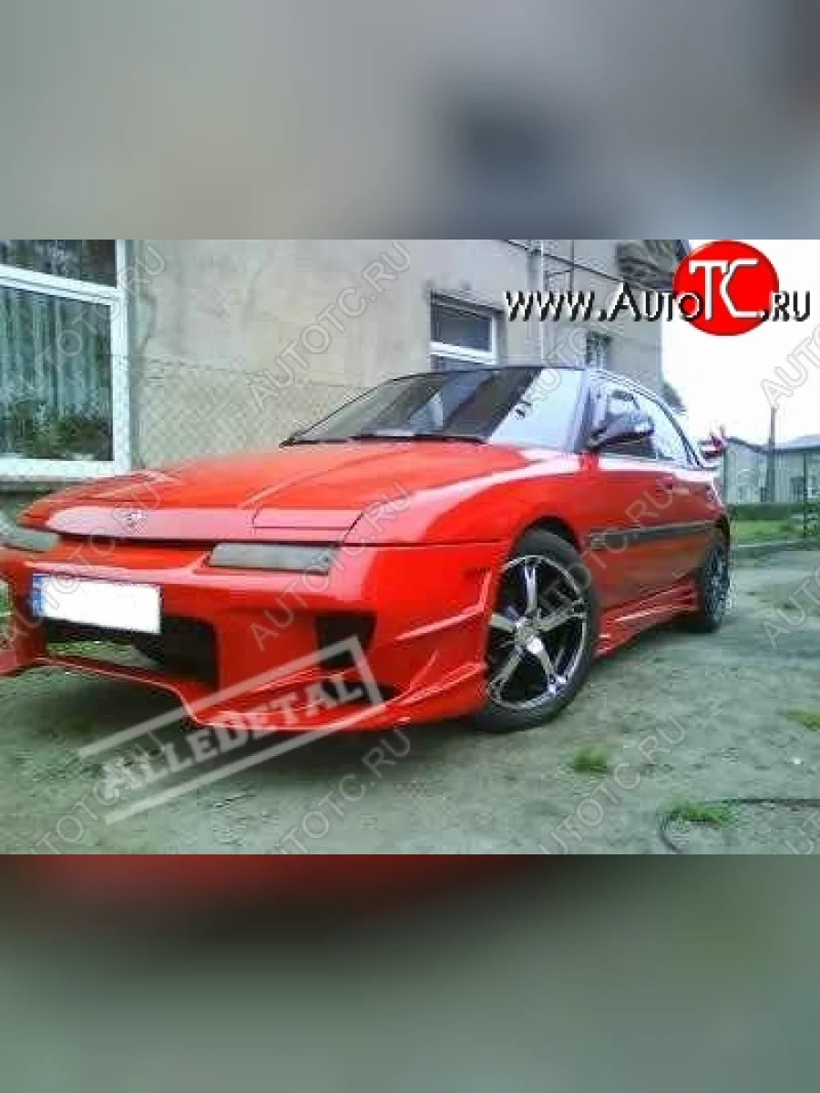 Передний бампер R1 Mazda 323 BW рестайлинг седан (1989-1993)  в Самаре Самарской области