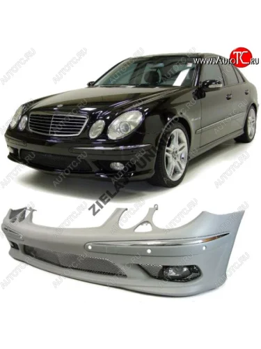 Передний бампер Lorinzer Mercedes-Benz E-Class W211 дорестайлинг седан (2002-2006)