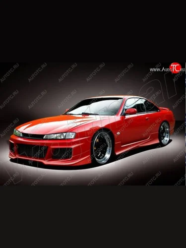 Передний бампер R1 Nissan Silvia S14 (1993-1999)