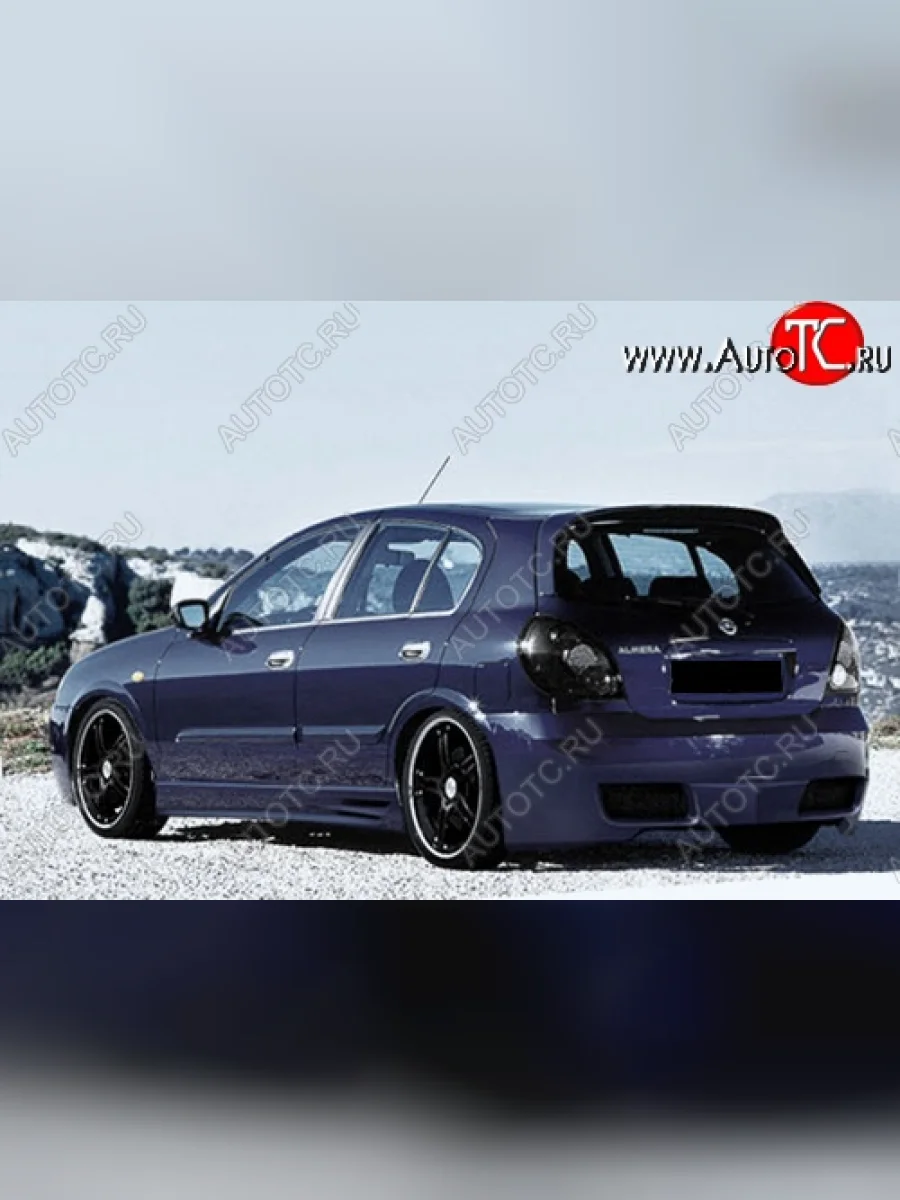 Задний бампер Weber Sport Nissan Almera 2 N16 седан дорестайлинг (2000-2003)  в Самаре Самарской области