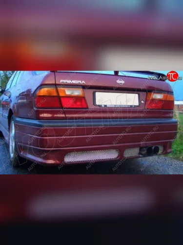 Задний бампер Rieger Nissan Primera 1 P10 седан (1990-1995)