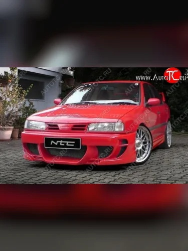 Передний бампер NTC Nissan Primera 1 P10 седан (1990-1995)