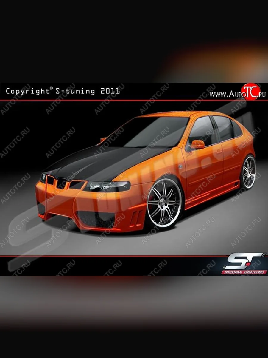 Передний бампер Golardo Seat Toledo Mk2 седан (1998-2005)  с доставкой в г. Пермь