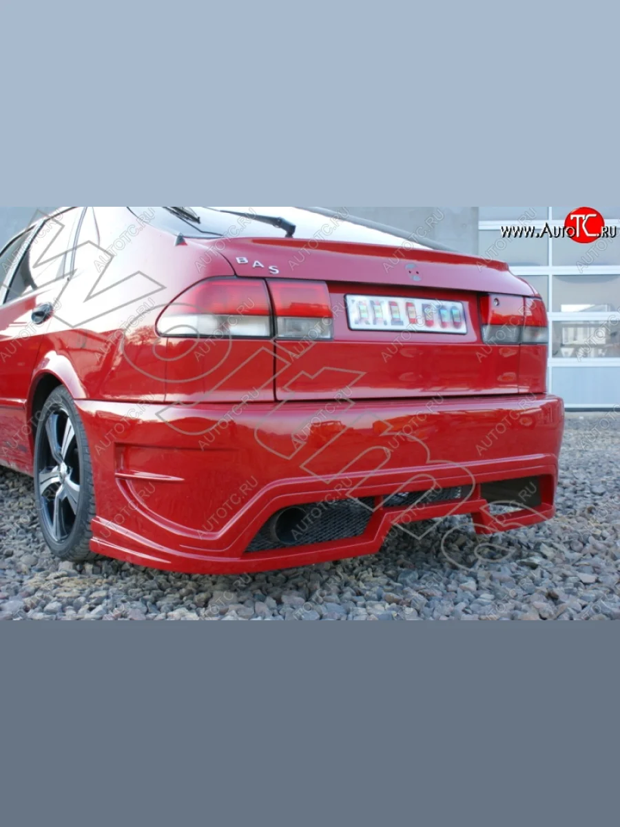 Задний бампер Inferno SAAB 9-3 YS3F седан дорестайлинг (2003-2007)  в Керчи Республика Крым