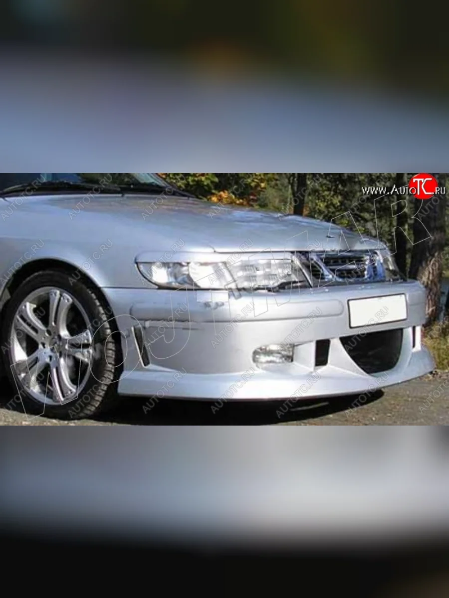Передний бампер MK1 SAAB 9-3 YS3F седан дорестайлинг (2003-2007)  в Керчи Республика Крым