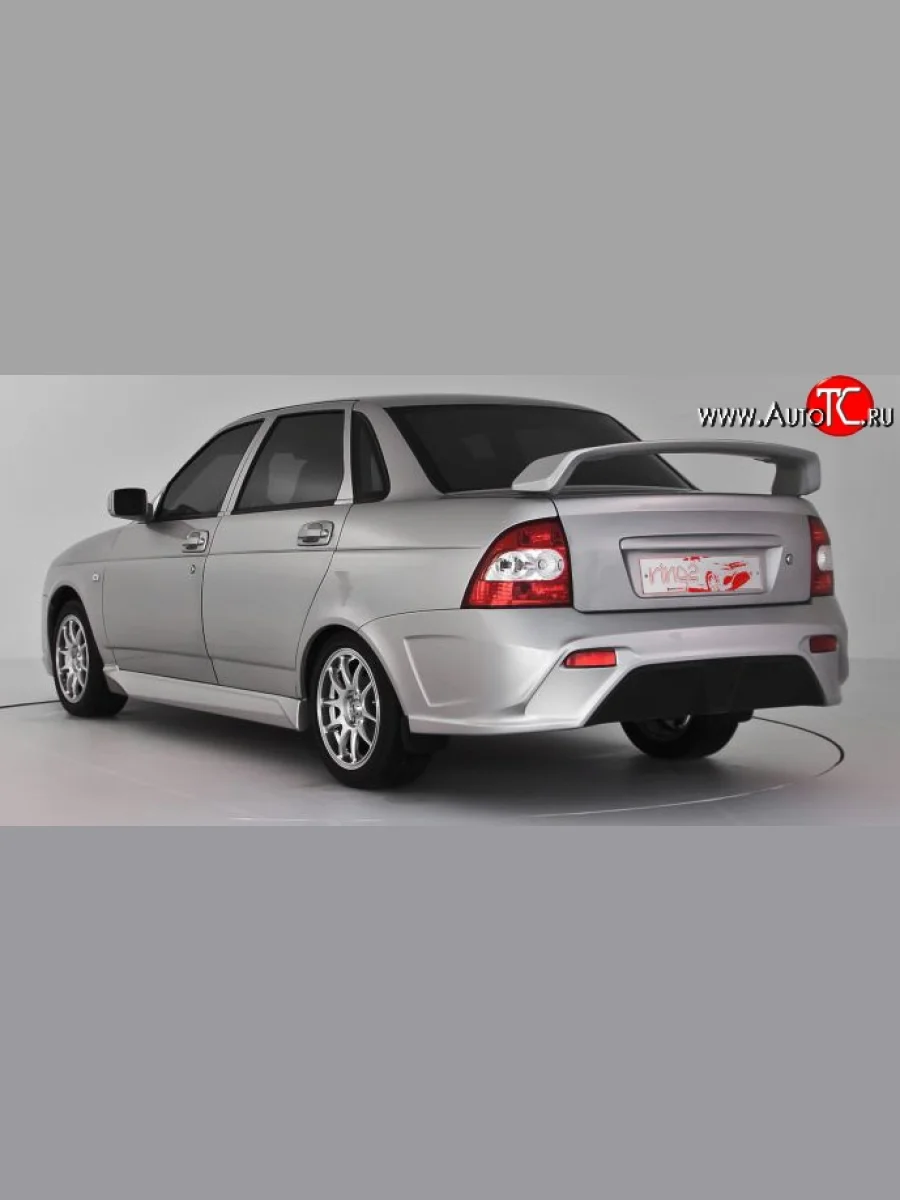 Спойлер Ринг 2 Лада ВАЗ Приора 2170 седан дорестайлинг (2007-2014) (Неокрашенный)  В Кинешме Ивановской области