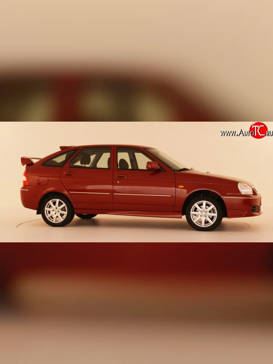 Козырёк на заднее стекло Ринг Лада ВАЗ 2112 хэтчбек (1999-2008) (Неокрашенный)  в Воронеже Воронежской области