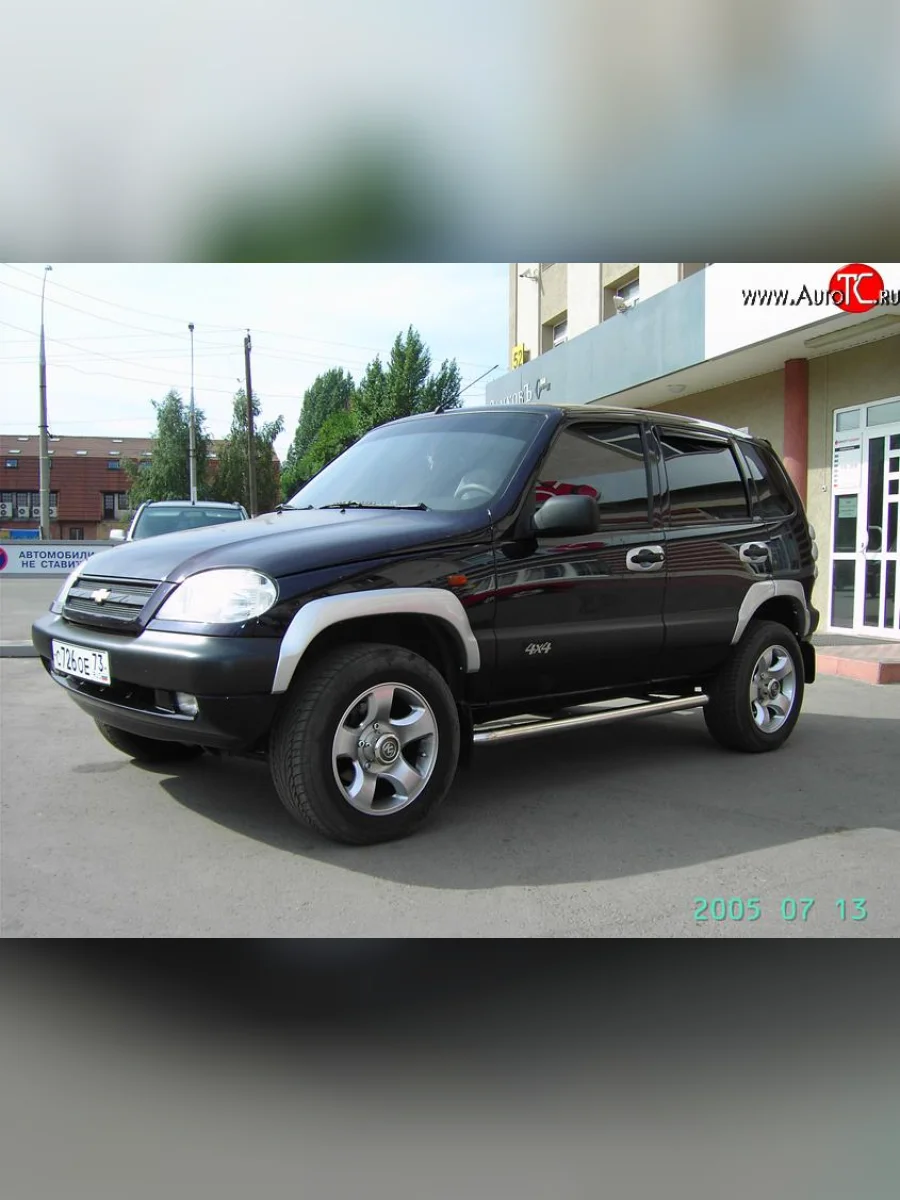 Арки крыльев Аскет  Chevrolet Niva (2002-2008), Лада ВАЗ 2123 (Нива Шевроле) (2002-2008) (Неокрашенные)  в Воронеже Воронежской области