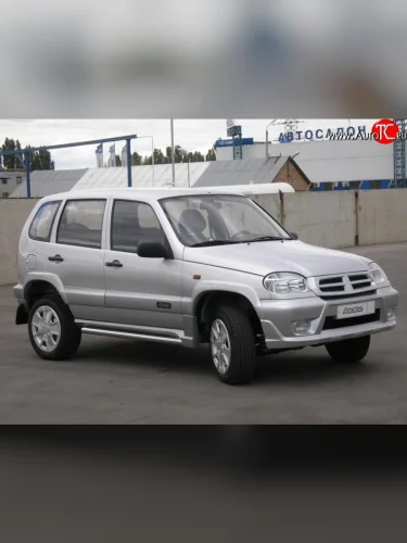 Пороги накладки Аскет Chevrolet Niva 2123 дорестайлинг (2002-2008)
