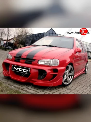 Передний бампер EVO Volkswagen Polo Mk3 универсал дорестайлинг (1994-1999)
